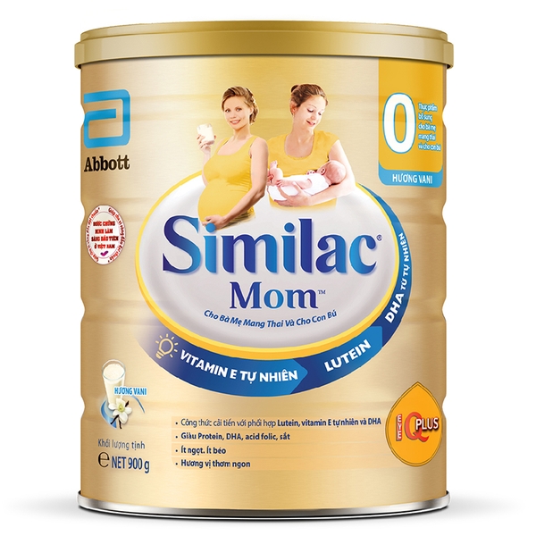 Sữa Similac Mom 900g hương vani