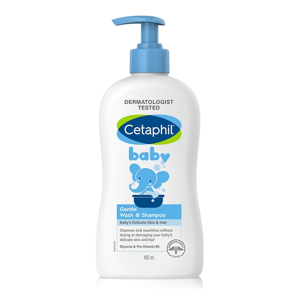 Sữa tắm gội Cetaphil baby 2in1 (400ml)