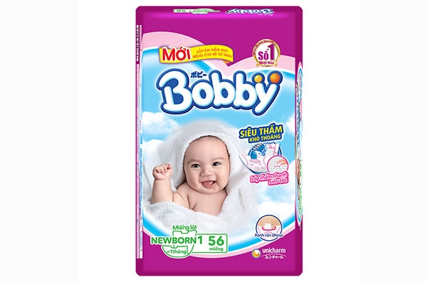 Miếng lót sơ sinh Bobby Newborn 1 (56 miếng)