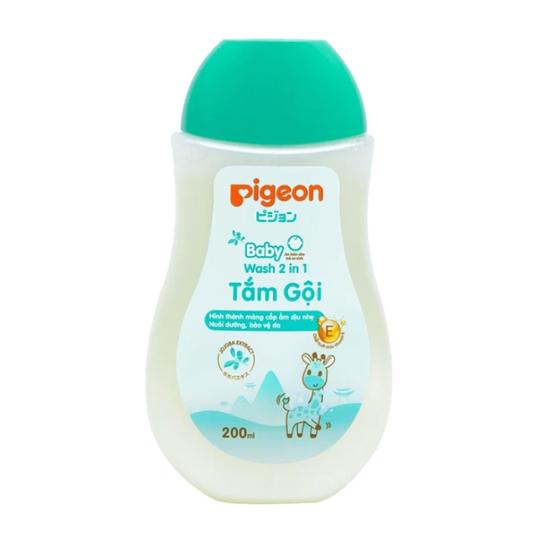 Sữa tắm gội pigeon hoa jojoba 200ml