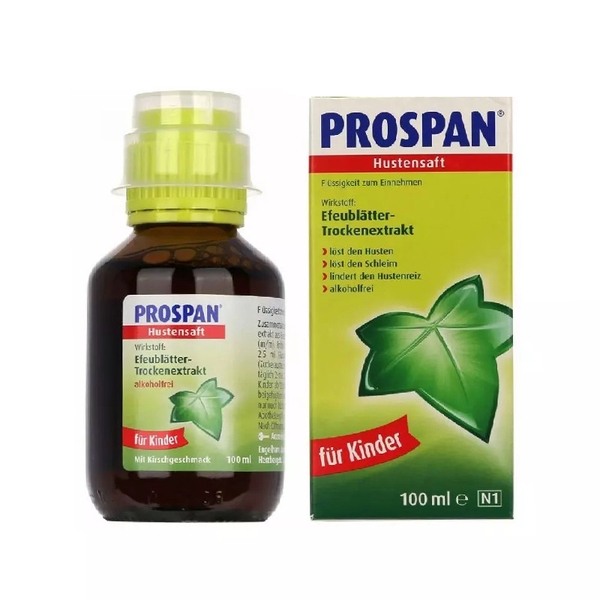 Siro thuốc ho Prospan Đức cho bé 100ml