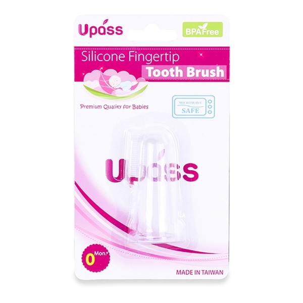 Rơ lưỡi silicon Upass 2 mặt cho bé UP4001C