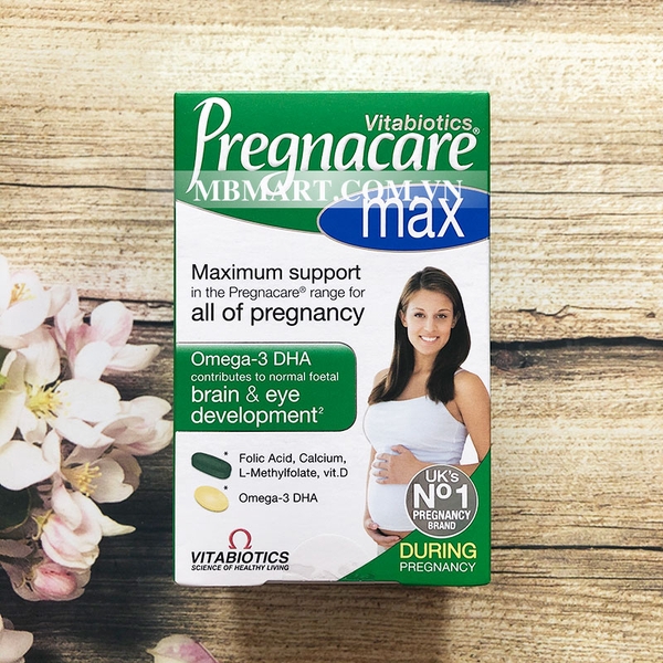 Vitamin Bầu Pregnacare Max mẫu mới (84 viên)