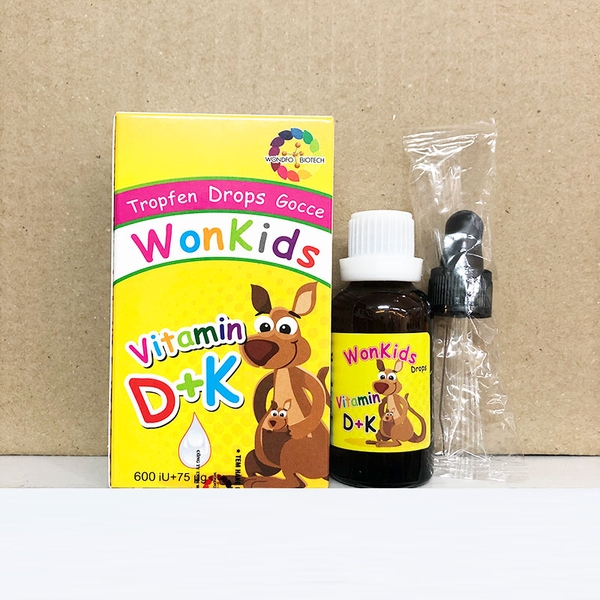 Vitamin D3 K2 Wonkids (20ml)