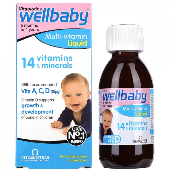 Vitamin Tổng Hợp Wellbaby 150ml