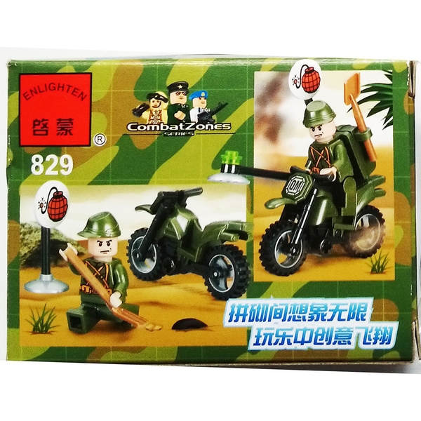 Bộ lắp ráp lính đặc công dò mìn 829