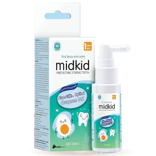 Xịt chống sâu răng Midkid 30ml