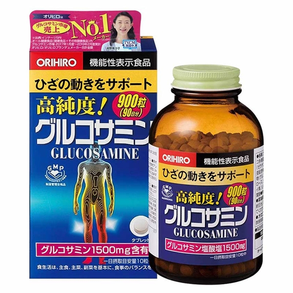 Xương khớp Glucosamine Orihiro 1500mg Nhật Bản