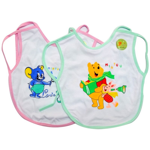 Yếm áo mintuu cotton cho bé