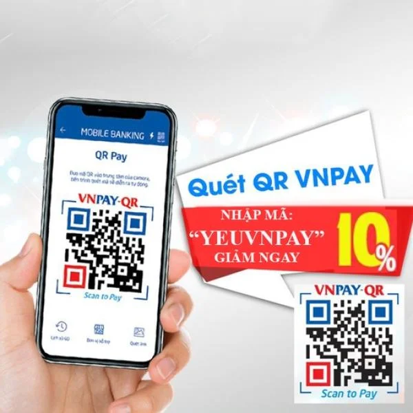 Ưu đãi lớn - GIẢM NGAY 10% khi thanh toán bằng ứng dụng QR-PAY