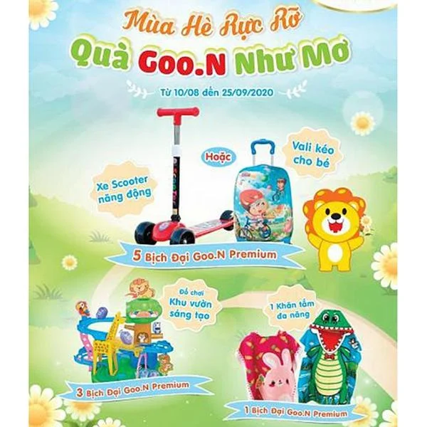 Mùa hè rực rỡ - Quà Goo.N như mơ