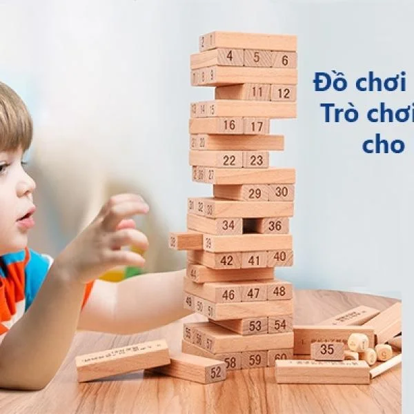 Đồ chơi rút gỗ thông minh lựa chọn tuyệt vời để giúp trẻ phát triển trí não