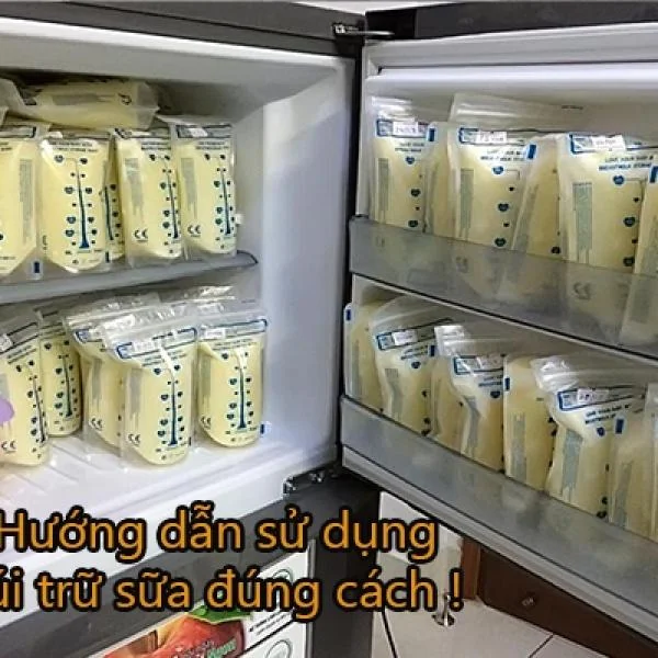 Hướng dẫn cách sử dụng túi trữ sữa đúng nhất và an toàn nhất !