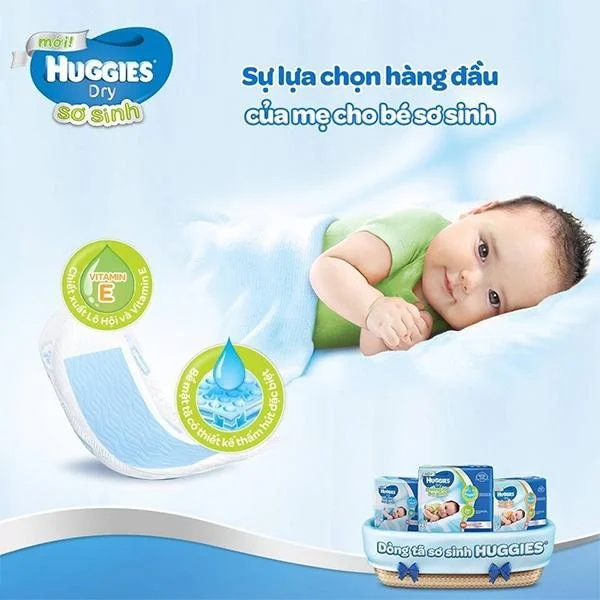 Giá bỉm Huggies trên thị trường hiện nay là bao nhiêu ?