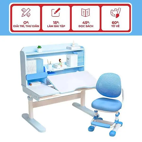 07 Tiêu chí lựa chọn bàn ghế học sinh chống gù tốt nhất cho trẻ không nên bỏ qua