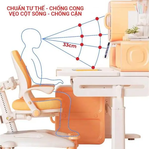 Lợi ích của bàn ghế chống gù liệu có thực sự hiệu quả như quảng cáo?