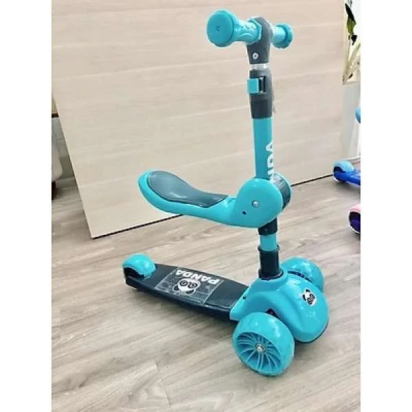 xe-truot-scooter-cao-cap-panda-mau-xanh-la