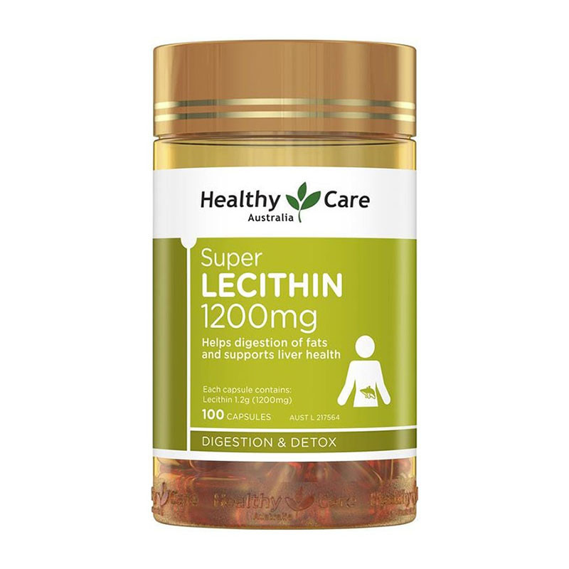 Tinh chất mầm đậu nành Healthy Care Super Lecithin 1200mg