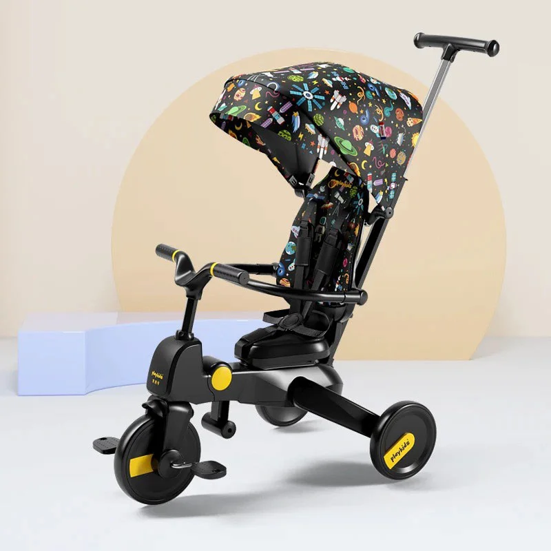 Xe đẩy Doona S5 Trike Xe đẩy Bánh Gấp Gọn Playkids S03
