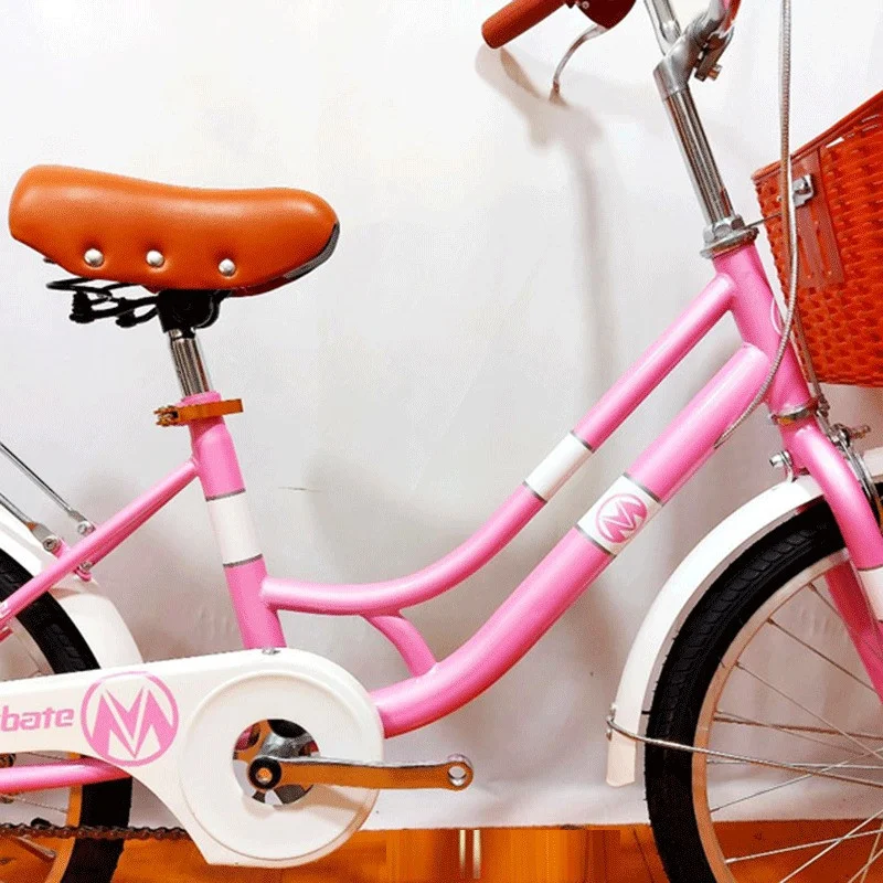 Xe đạp Maybate cho bé gái màu hồng