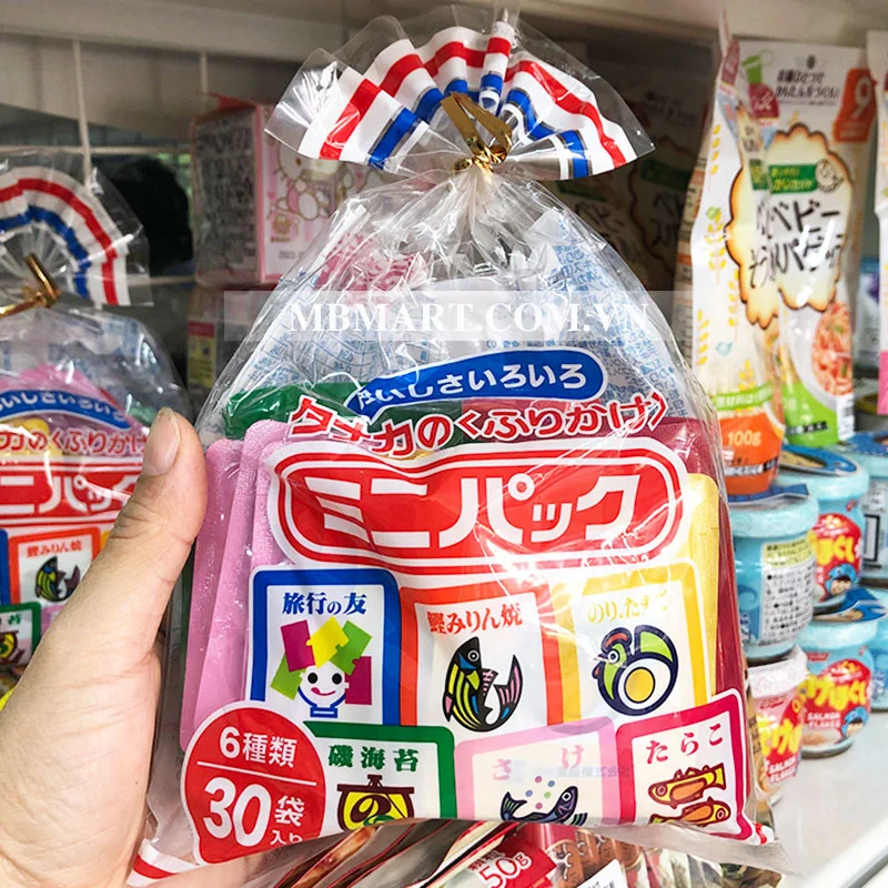 Gia vị rắc cơm của Nhật Bản