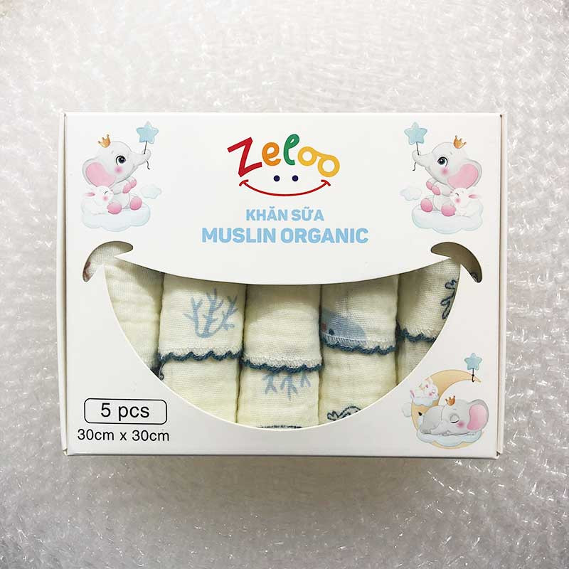 Khăn sữa Muslin Zeloo cao cấp