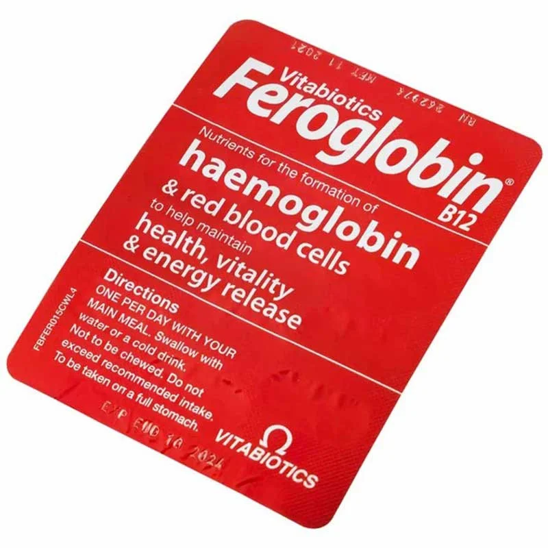 Sắt bầu Feroglobin B12 Vitabiotics vỉ 15 viên