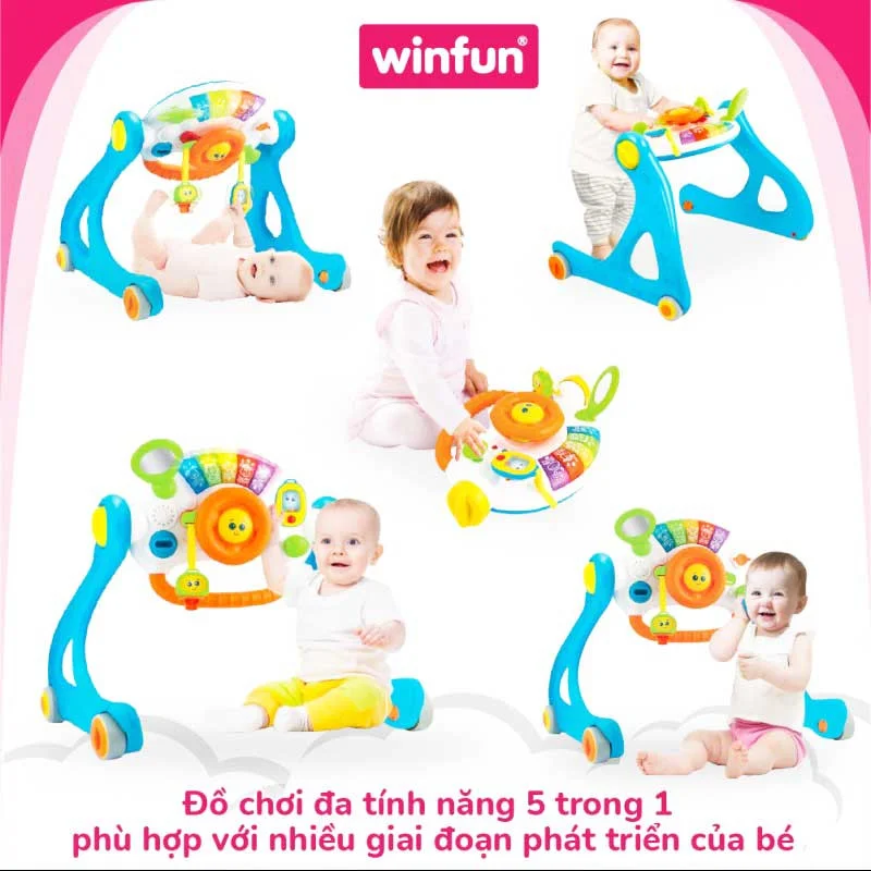 Kệ chữ A cho bé Winfun 5in1-3