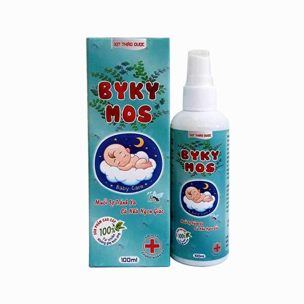 Xịt chống muỗi cho bé Byky Mos (100ml)