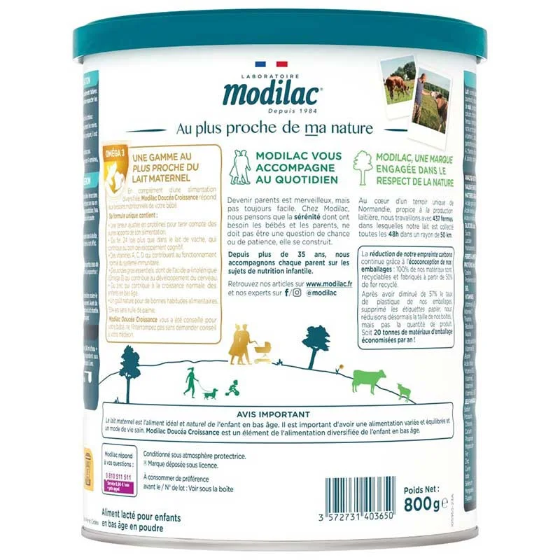 Sữa Modilac Doucéa 900gr-6