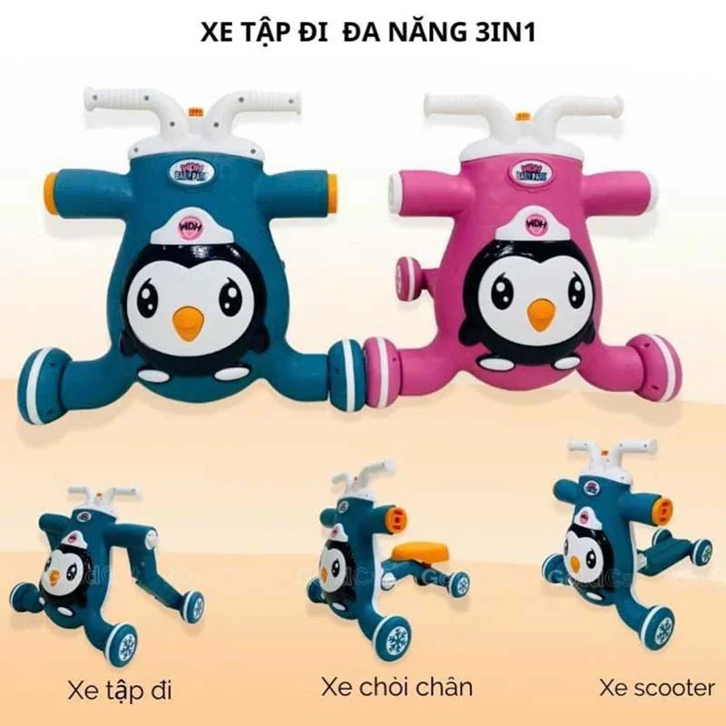 Xe tập đi đa năng 3in1 SC186-3