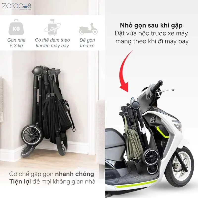 Xe đẩy Zaracos Kaiser 9066-2