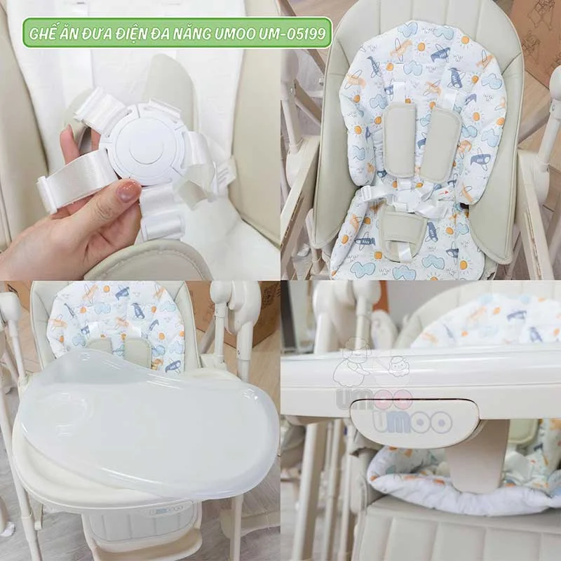 Ghế ăn dặm Umoo UM-05199 cao cấp-3