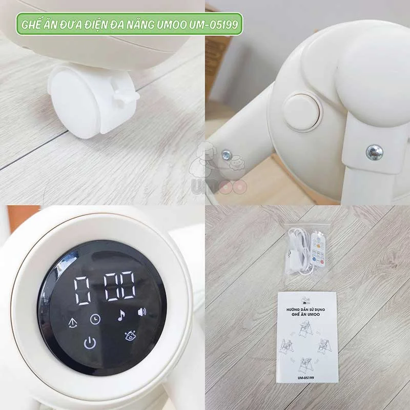 Ghế ăn dặm Umoo UM-05199 cao cấp-2