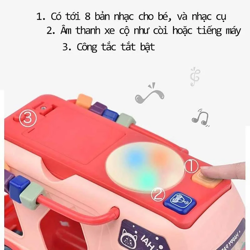 Đồ chơi ô tô trẻ em đa năng RT-980-981-2