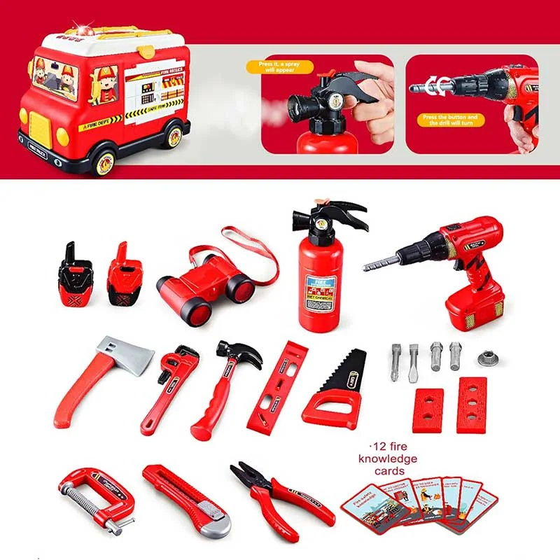 Đồ chơi xe cứu hỏa 22 chi tiết H355-4