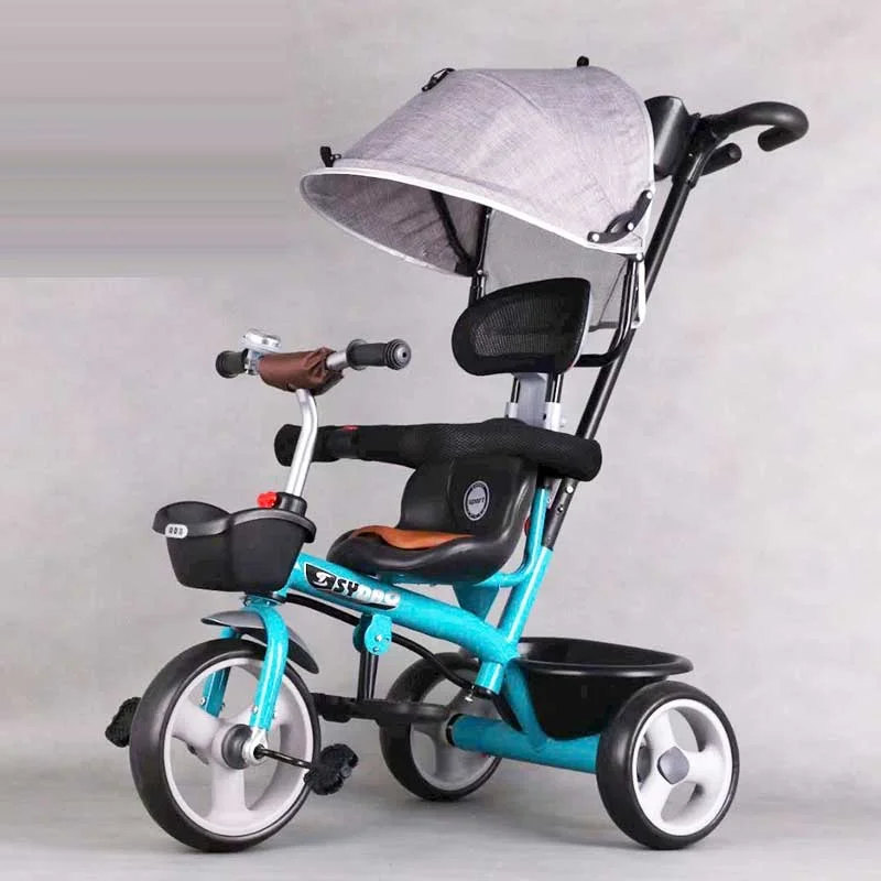 Xe đẩy 3 bánh cho bé có đệm ngồi SYD-180-1