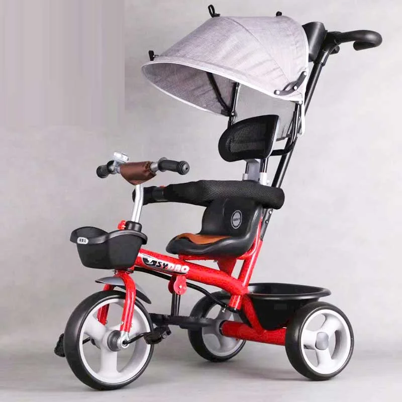 Xe đẩy 3 bánh cho bé có đệm ngồi SYD-180-2