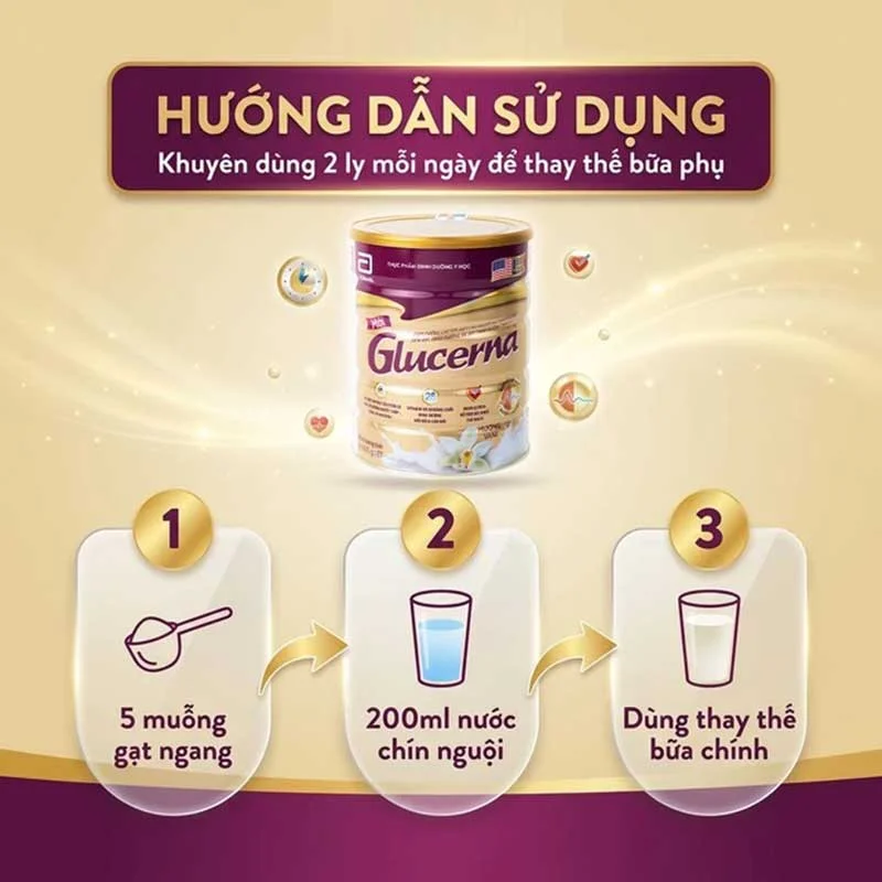 Sữa Glucerna cho người tiểu đường- 3