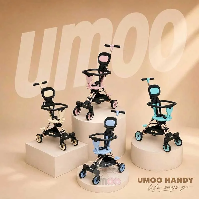 Xe đẩy du lịch gấp gọn Umoo Handy-4