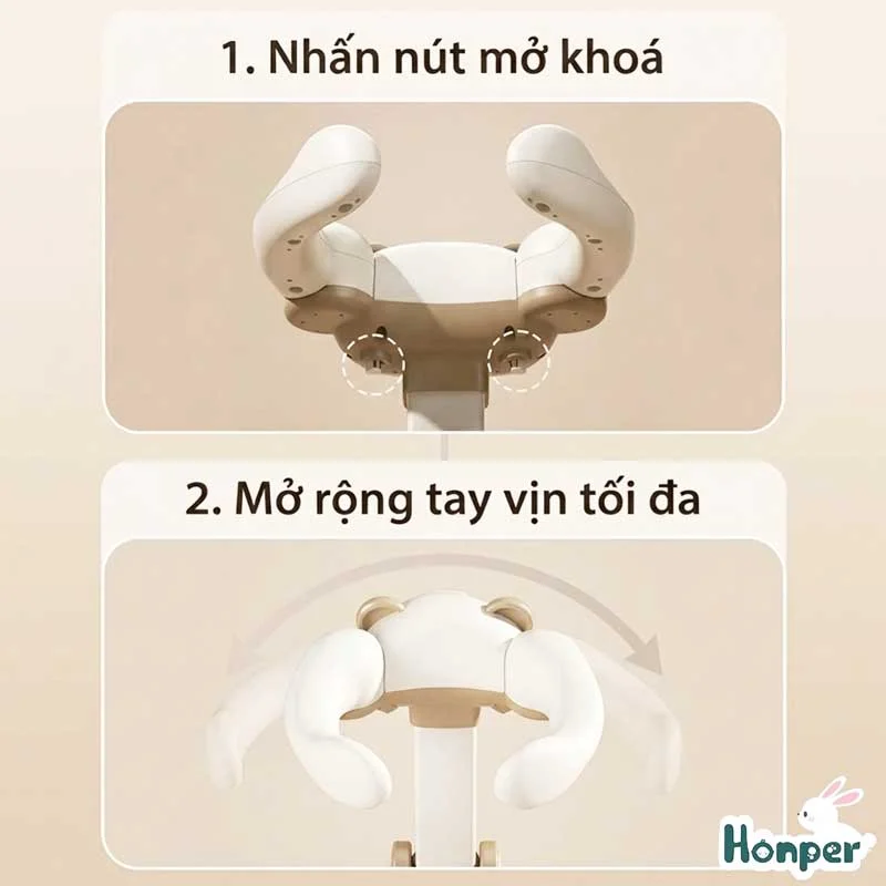 Ghế tắm đứng cho bé Honper HP-555-4