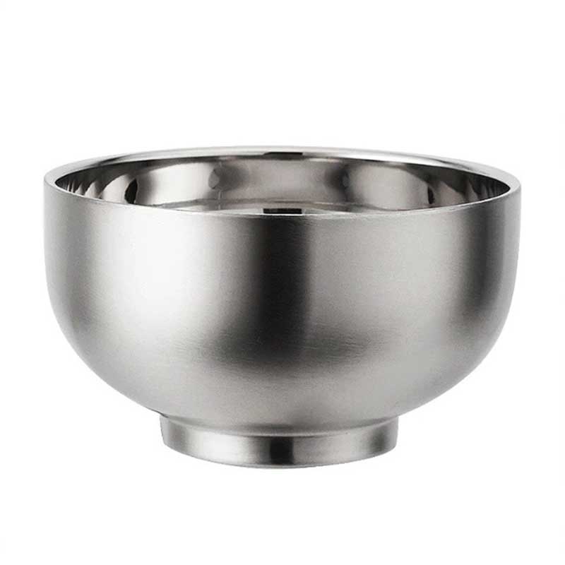 Bát ăn dặm cho bé inox 2 lớp cách nhiệt