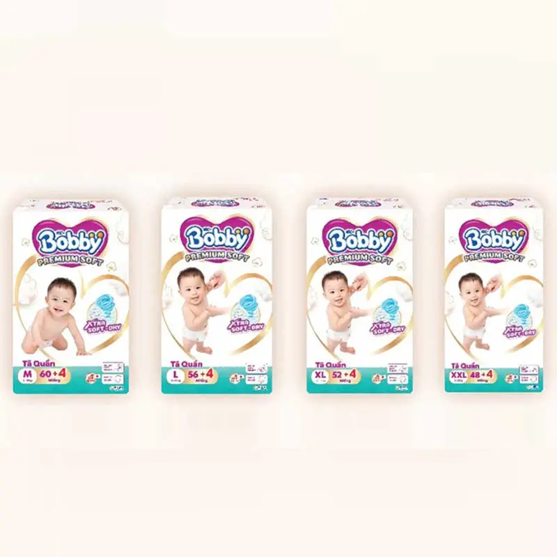 Bỉm tã quần Bobby Premium Soft-1