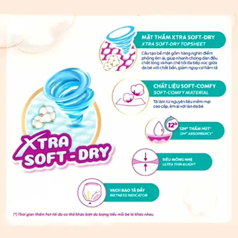 Bỉm tã quần Bobby Premium Soft-2