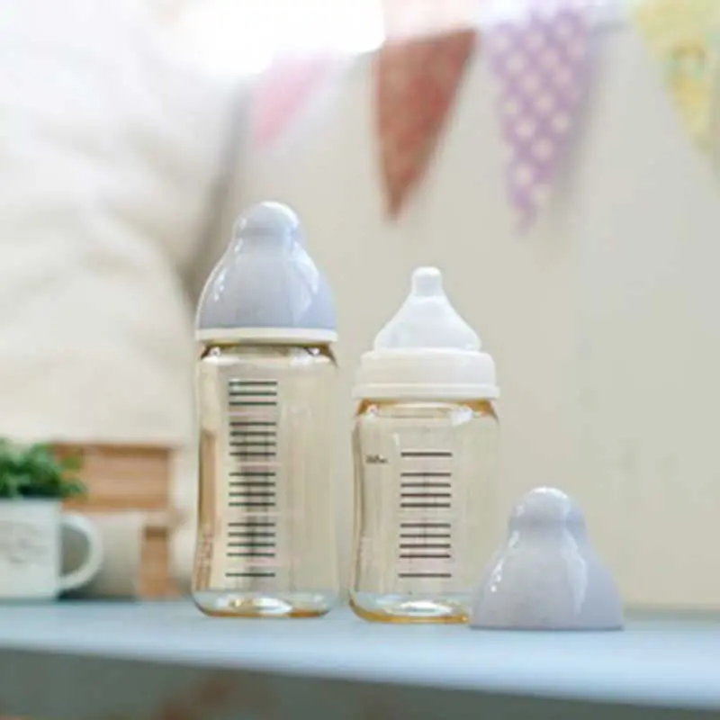 Bình sữa chuchu PPSU cổ rộng-1