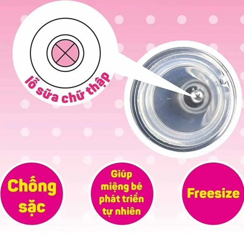 Bình sữa chuchu PPSU cổ rộng-3
