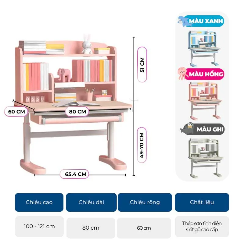 Bộ bàn ghế học sinh Sakawin BV08-4