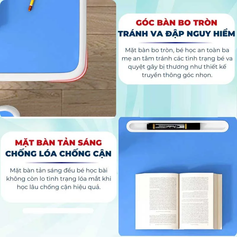 Bộ bàn ghế học sinh Sakawin S60-3
