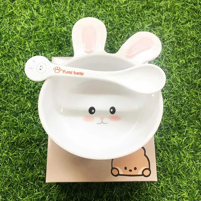 Bộ bát ăn dặm cho bé Yumi Bear-3