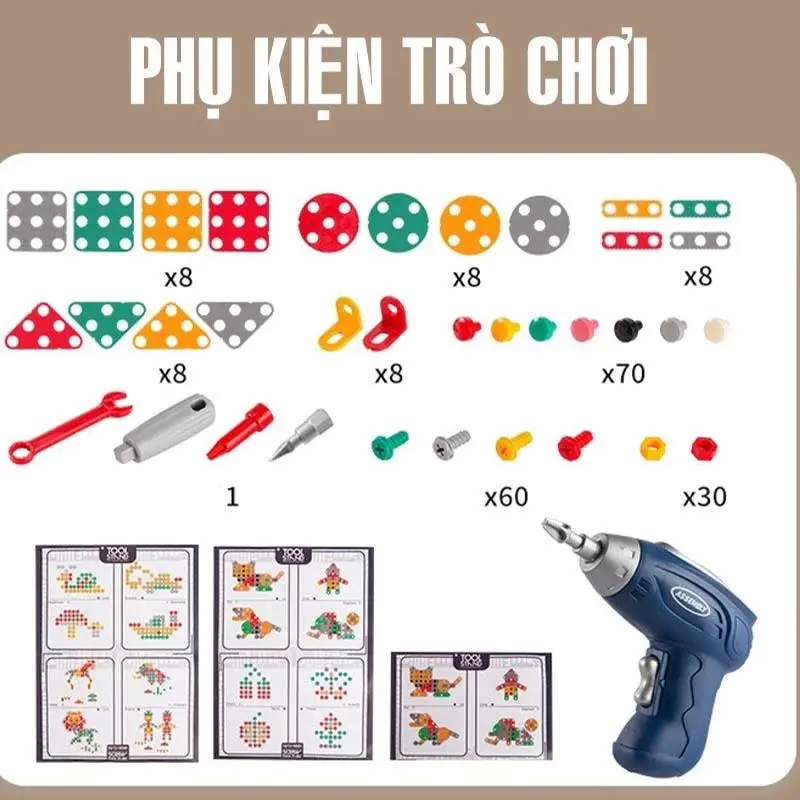 Bộ đồ chơi kỹ sư cơ khí DC72-3